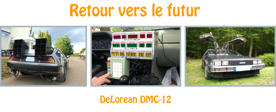 Retour vers le futur Delorean