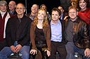Chrsitopher Lloyd, Lea Thompson, Michael J. Fox, et Robert Zemeckis.