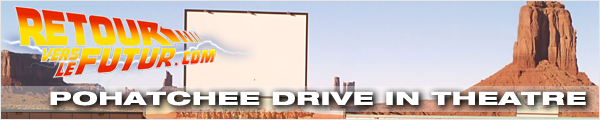 Lieu de tournage Retour vers le futur Pohatchee Drive in Theatre