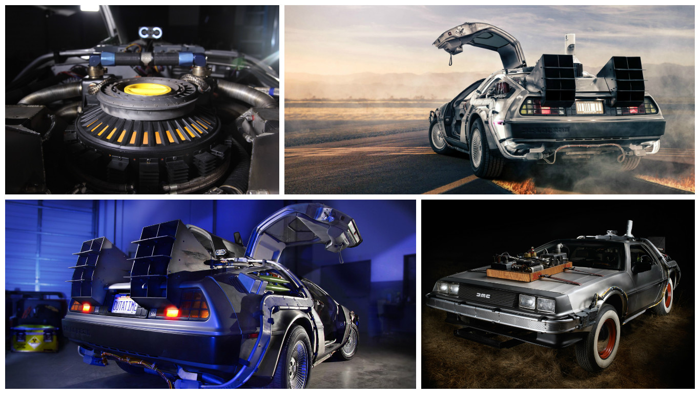 Photos DeLorean Retour vers le futur