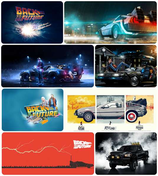 Wallpapers BTTF / Fonds d'écrans Retour vers le futur