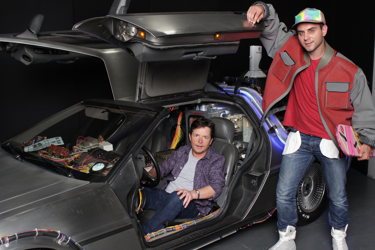 Superdenis et Michael J. Fox