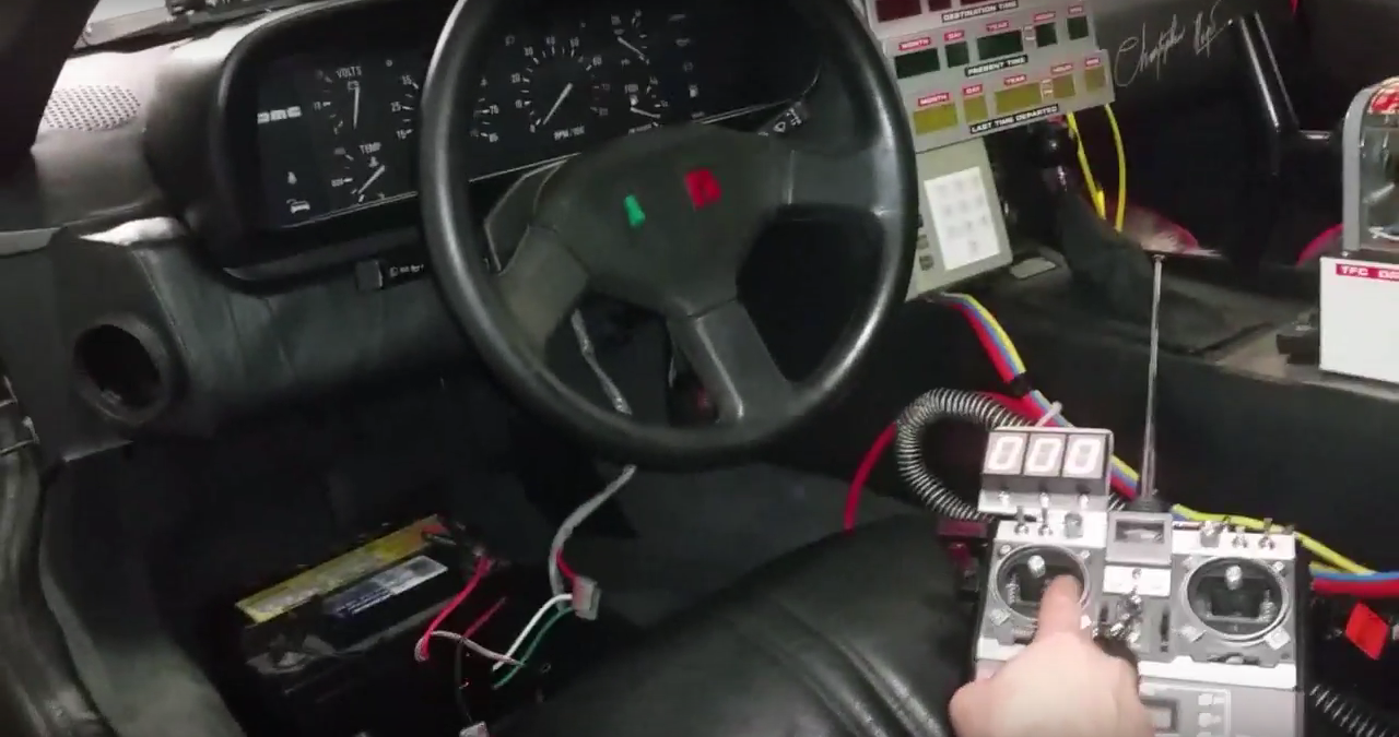 delorean and futaba remote control