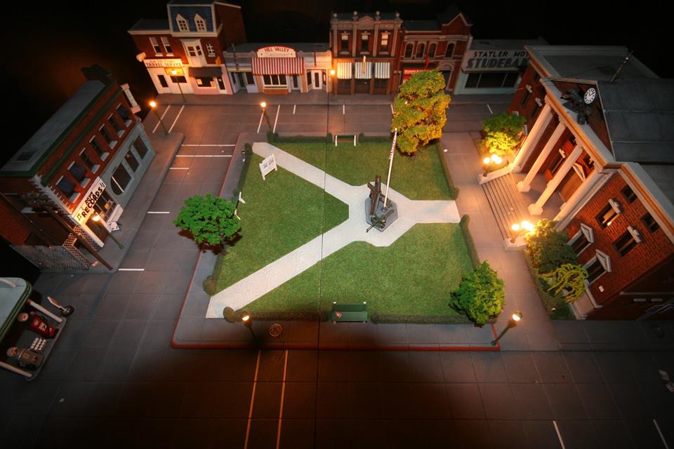 Diorama by night