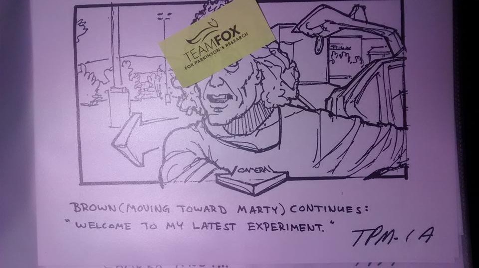 Team Fox storyboard