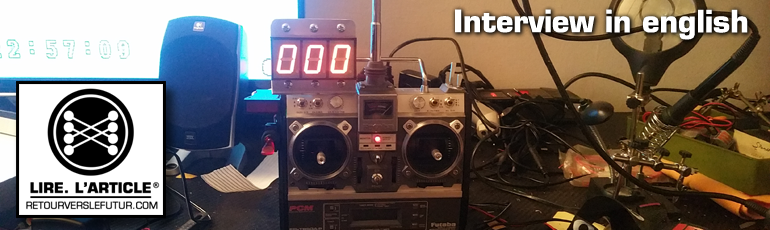 Back To The Future Full-scale RC controlled DeLorean
